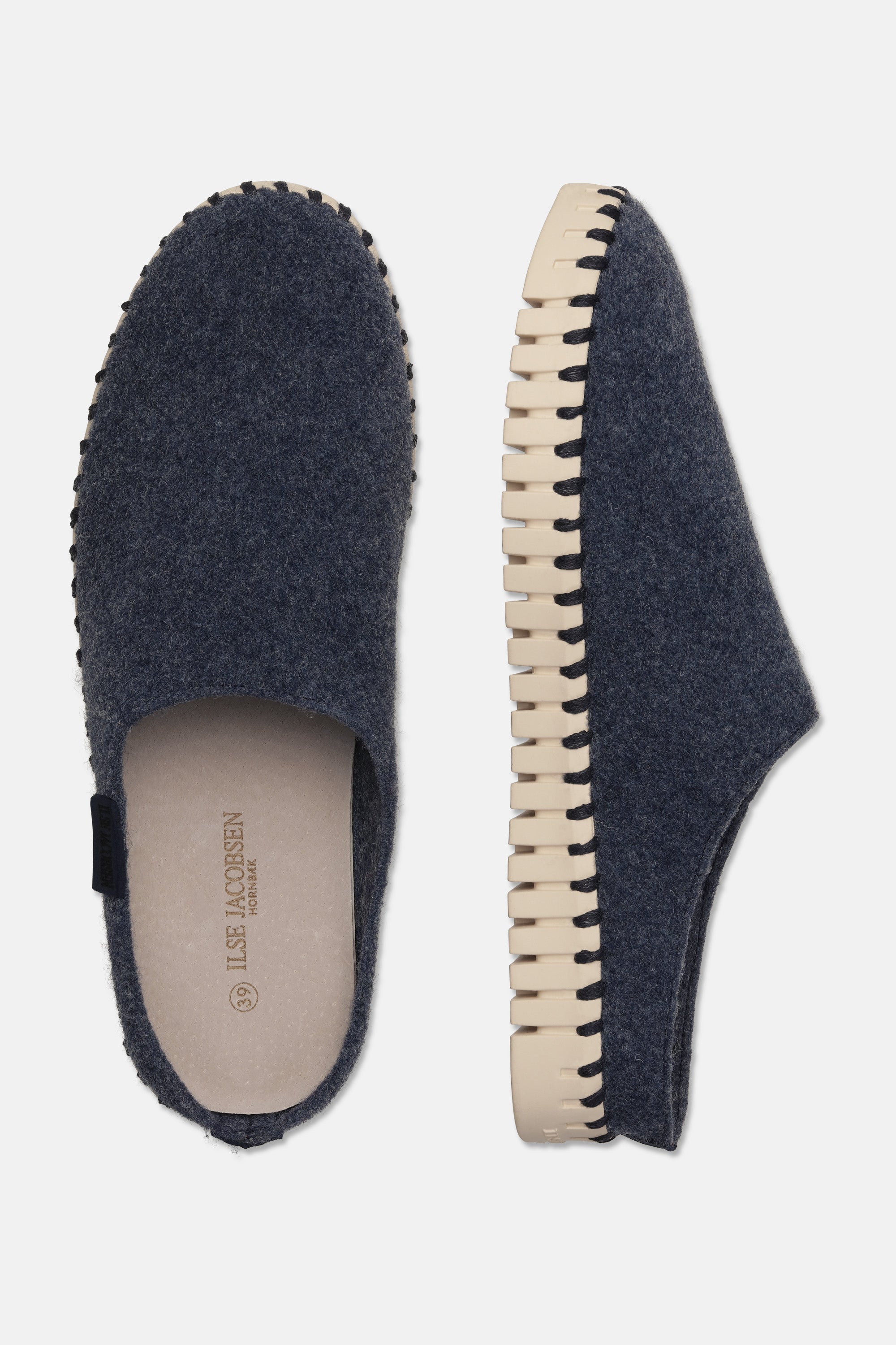 Ilse Jacobsen Hornbæk Footwear Tulip Schuhe Home 660 Dark Indigo